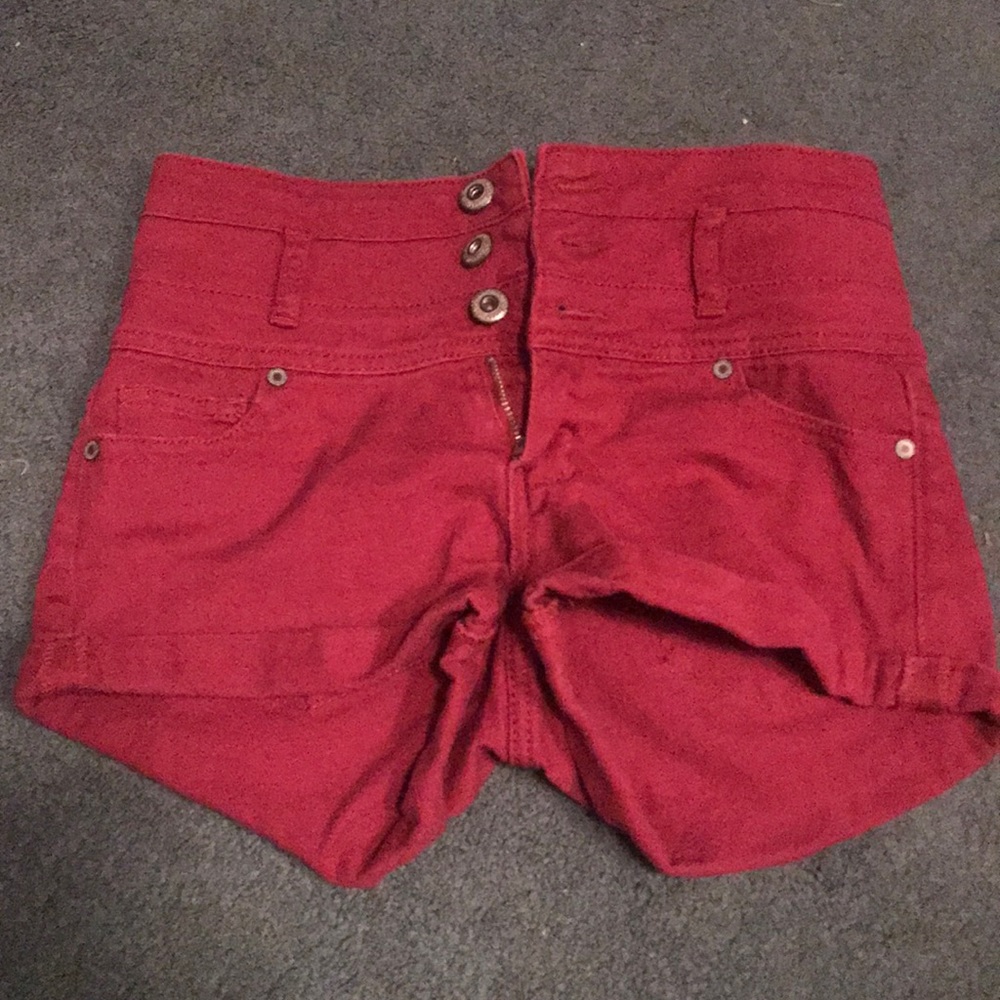 High waisted Jean Shorts